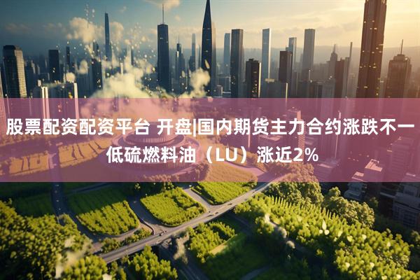 股票配资配资平台 开盘|国内期货主力合约涨跌不一 低硫燃料油（LU）涨近2%