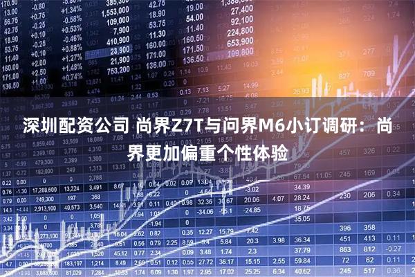 深圳配资公司 尚界Z7T与问界M6小订调研：尚界更加偏重个性体验